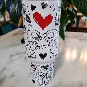 Stitch & Angel LOVE 40oz Traveler Tumbler 🎉sale